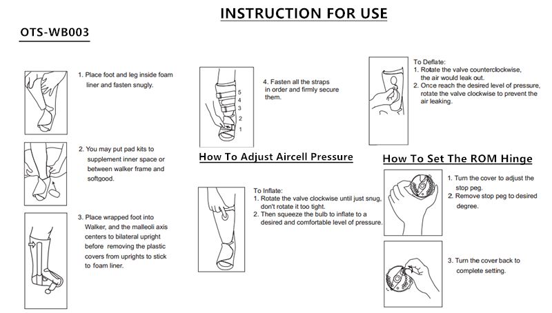 AIR ROM Walker Boot Instruction