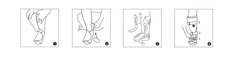 Instructions For The Power Walking Boot