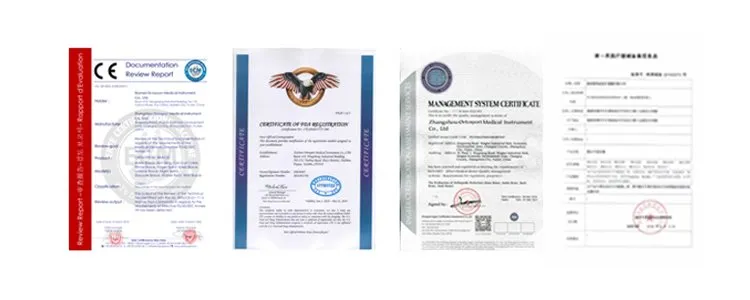 Telescopic Knee Brace Certificate